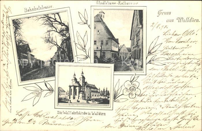 Wallduern Bahnhofstrasse Stadtstrasse Rathaus