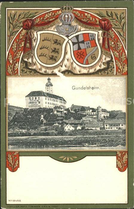 Gundelsheim Wuerttemberg Wappen Stadt