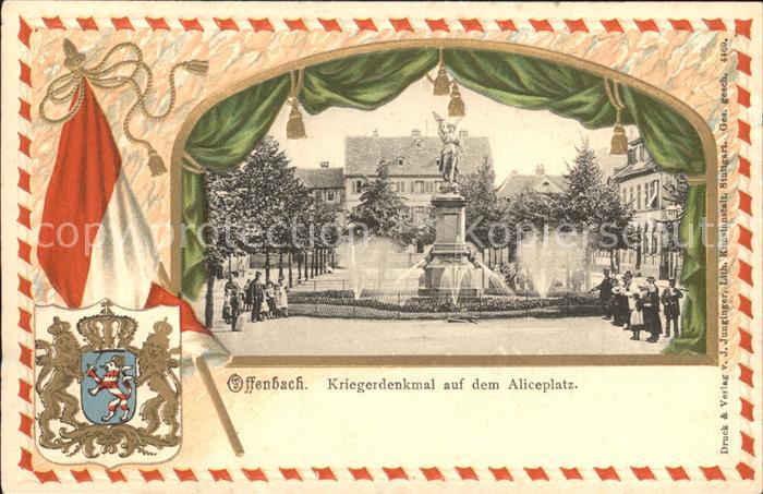 Offenbach Dillkreis Kriegerdenkmal Aliceplatz