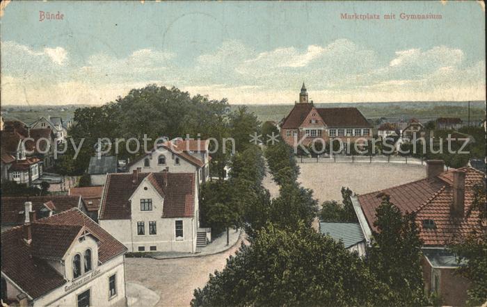 Buende Herford Marktplatz Gymnasium