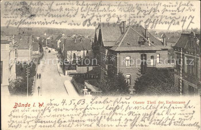 Buende Herford Oberer Teil der Eschstrasse