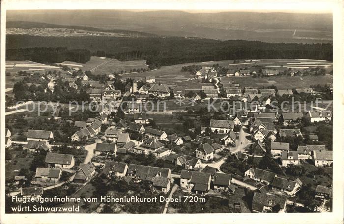 Dobel Schwarzwald Fliegeraufnahme