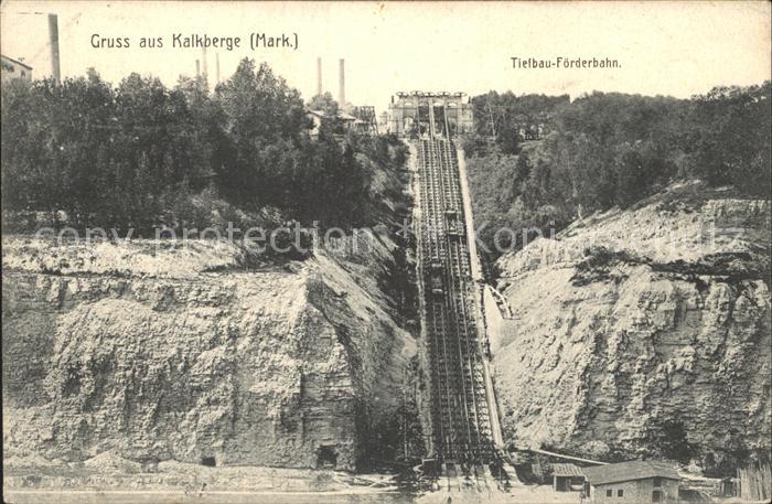 Kalkberge Tiefbau- Foerderbahn