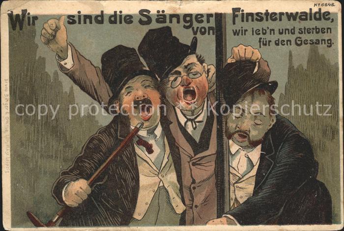 Finsterwalde Saenger von Finsterwalde Humor