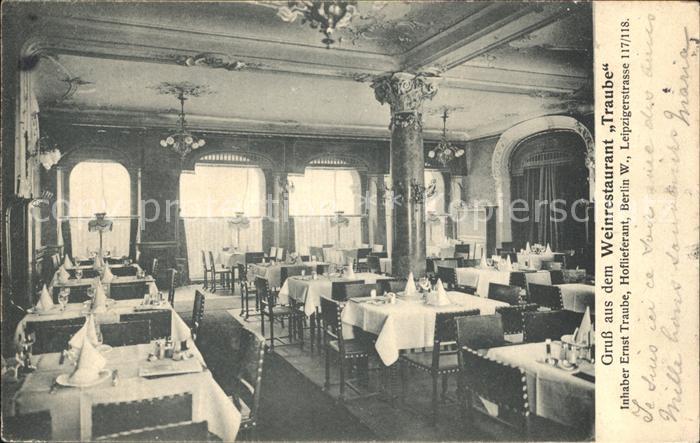 Berlin Weinrestaurant Traube