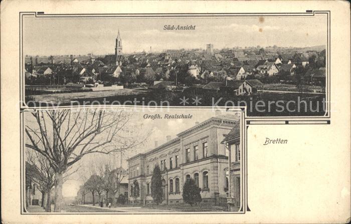 Bretten Baden Sued- Ansicht Realschule