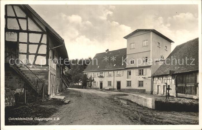 Goeggingen Krauchenwies Getreidemuehle