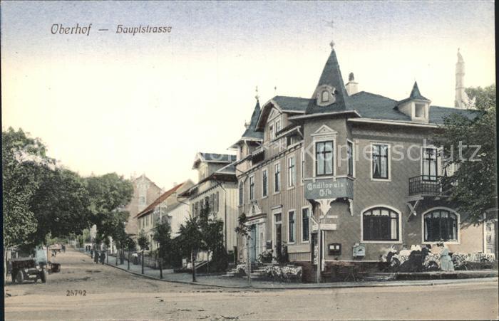 Oberhof Thueringen Hauptstrasse