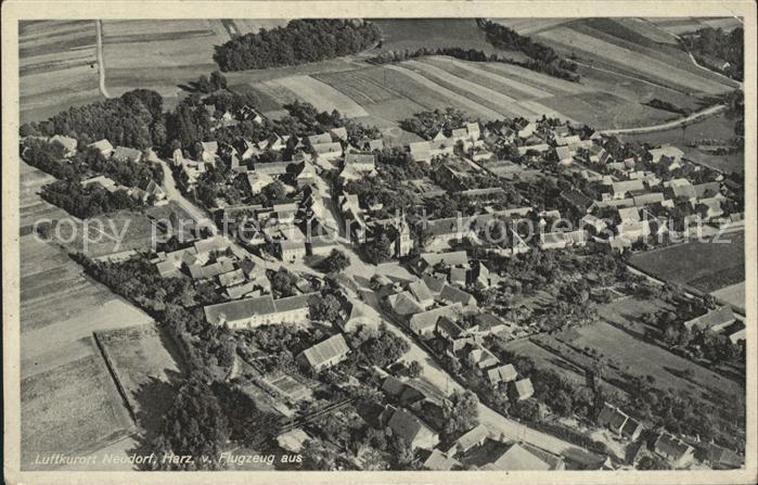 Neudorf Harzgerode Fliegeraufnahme