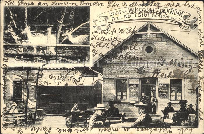 Gonsenheim Waldrestaurant Krimm