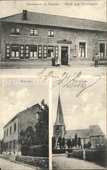 Prummern Restauration Peschen Pastorat Pfarrkirche