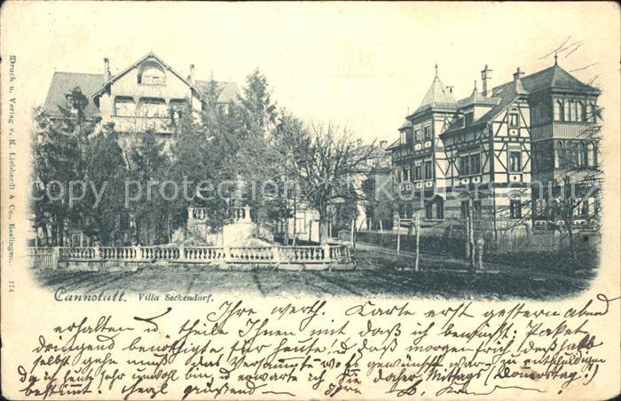 Cannstatt Villa Seckendorf