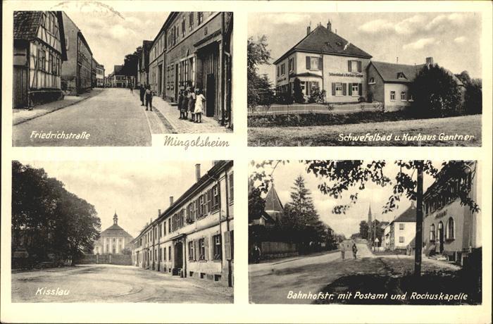 Mingolsheim Friedrichstrasse Kisslau Bahnhofstrasse Postamt