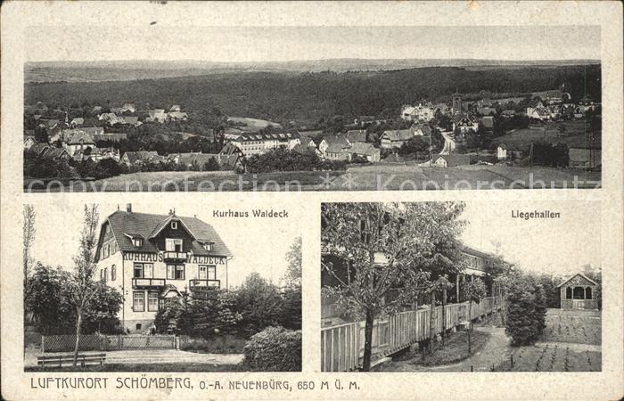 Neuenbuerg Kraichtal Schoemberg Kurhaus Waldeck Liegehallen
