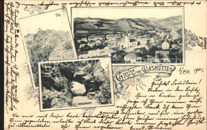 Glashuette Sachsen Ochsenkopf Generalansicht