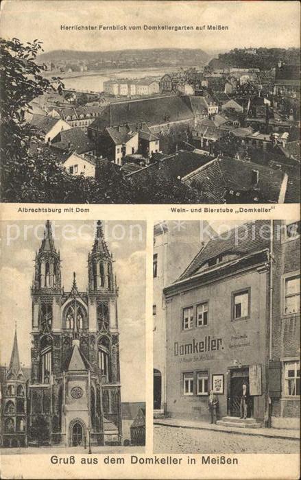 Meissen Elbe Sachsen Albrechtsburg Domkeller