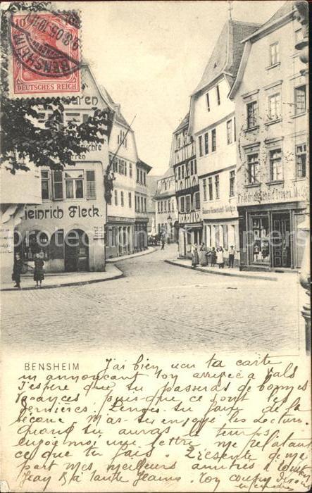 Bensheim Bergstrasse Warenhaus Heinrich Fleck