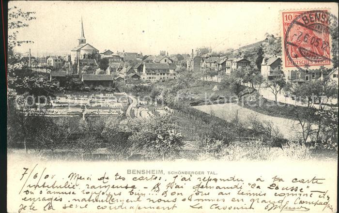 Bensheim Bergstrasse Schoenberger Tal