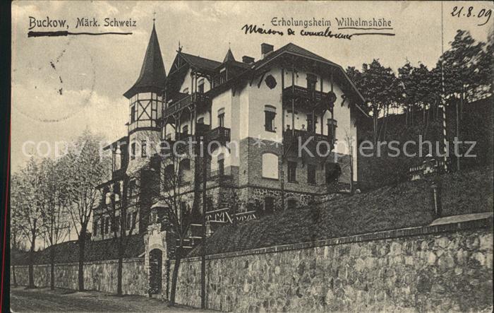 Buckow Maerkische Schweiz Erholungsheim Wilhelmshoehe