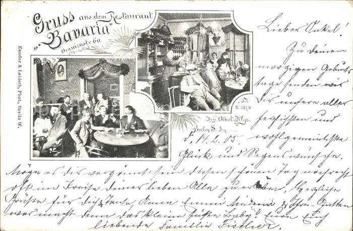 Berlin Restaurant Bavaria