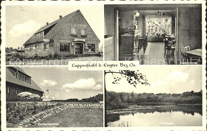 Lappenstuhl Raststaette Gartenterrasse Gastzimmer Feldungel