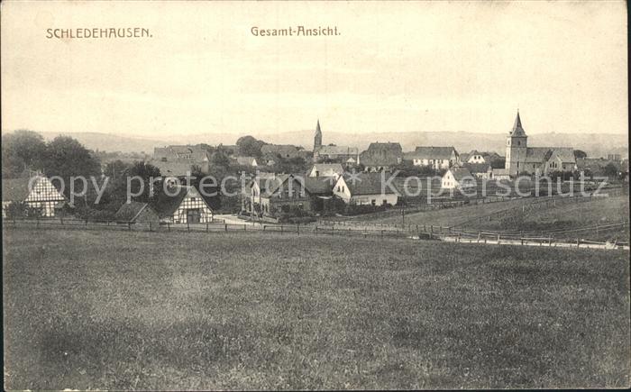 Schledehausen  Bissendorf Osnabrueck Niedersachsen Gesamtansicht