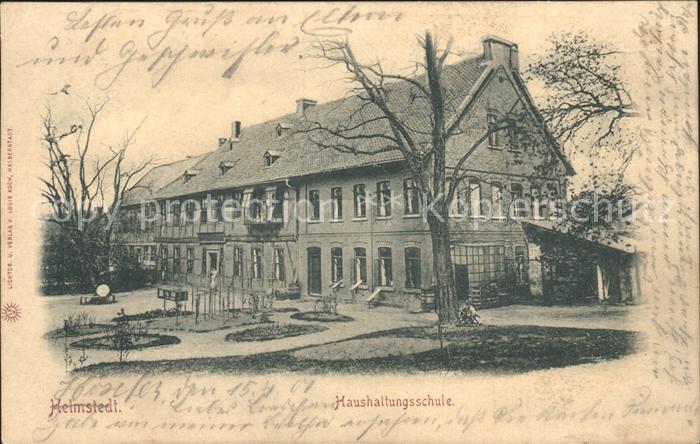 Helmstedt Niedersachsen Haushaltungsschule