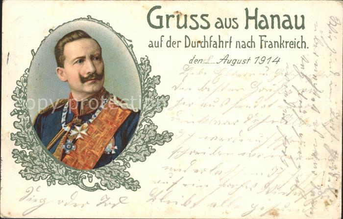 Hanau Main Kaiser Wilhelm II.