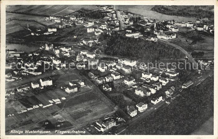 Koenigs-Wusterhausen Fliegeraufnahme