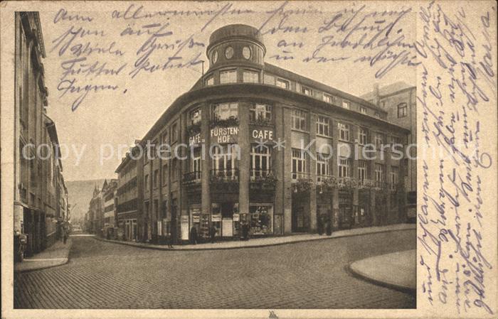 Stuttgart Cafe Fuerstenhof