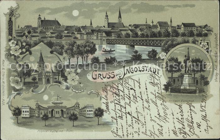 Ingolstadt Donau Kreuztor Pionierkaserne Tilli Kriegerdenkmal