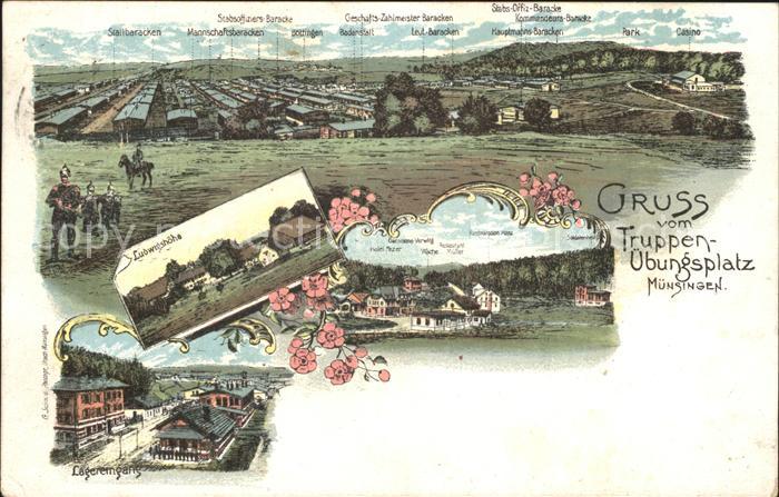 Muensingen Truppenuebungsplatz Ludwigshoehe Lagereingang