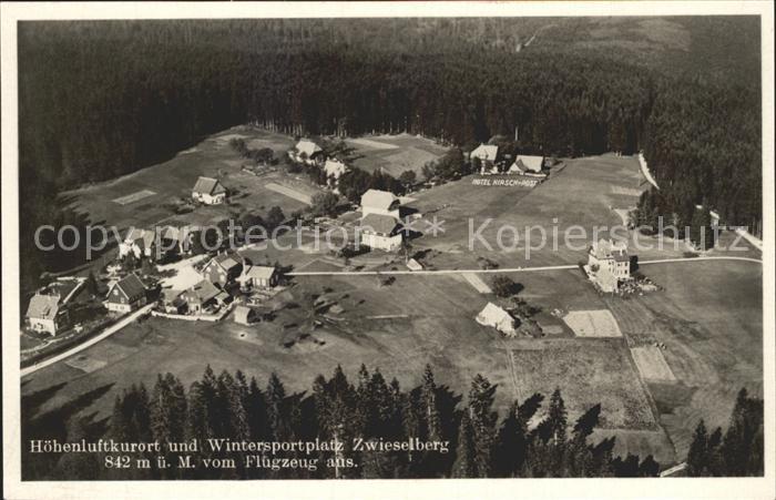 Zwieselberg Freudenstadt Fliegeraufnahme