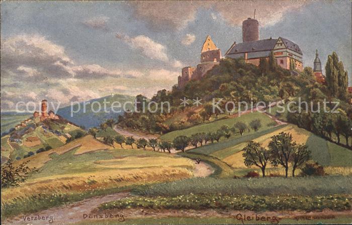 Giessen Lahn Vetzberg Gleiberg