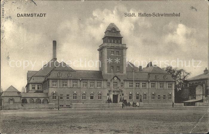 Darmstadt Staedtisches Hallen- Schwimmbad