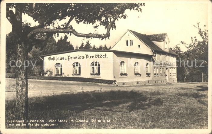 Reichelsheim Odenwald Gasthaus Pension Vier Stoeck