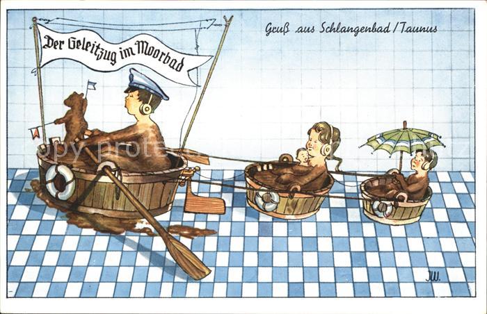 Schlangenbad Taunus Moorbad Humor