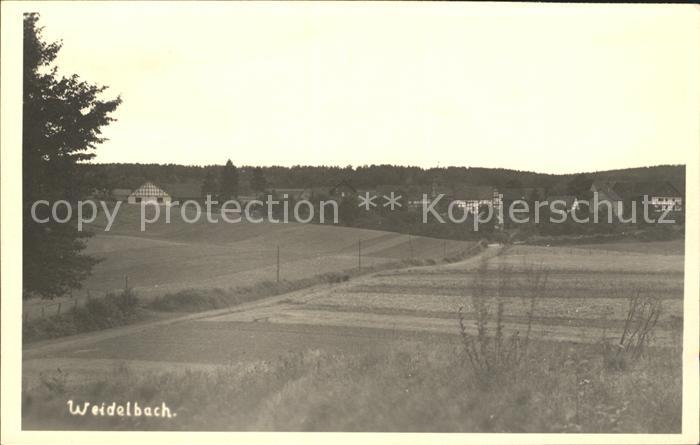 Weidelbach Dillkreis Dorfansicht
