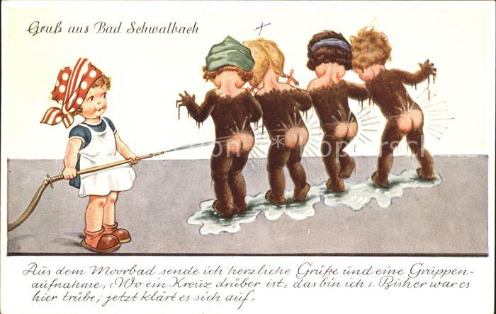 Bad Schwalbach Scherzkarte