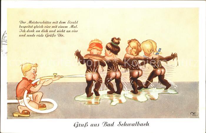 Bad Schwalbach Scherzkarte