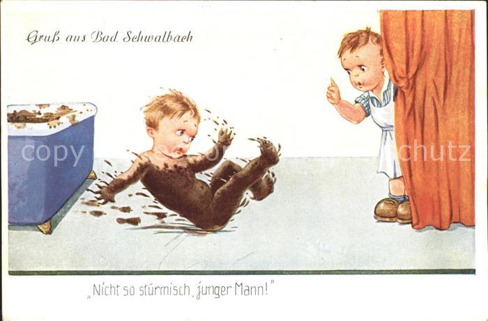 Bad Schwalbach Scherzkarte