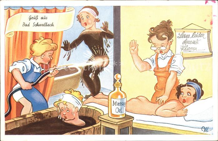 Bad Schwalbach Scherzkarte
