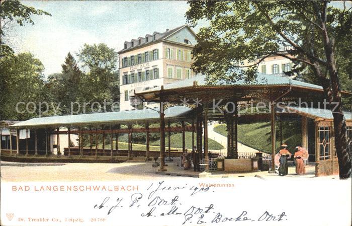 Langenschwalbach Weinbrunnen