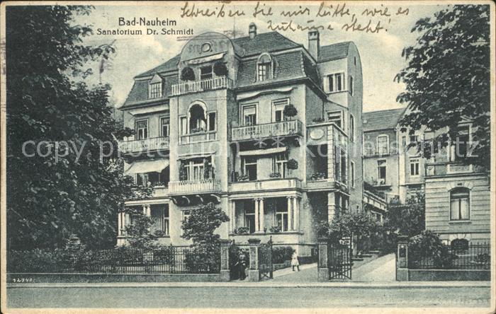 Bad Nauheim Sanatorium Dr.Schmidt