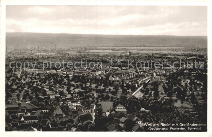 Weil am Rhein Dreilaendereck