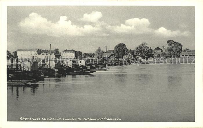 Weil am Rhein Rheinbruecke