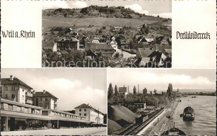 Weil am Rhein Tuellinger Berg Hauptstrasse Rheinhafen