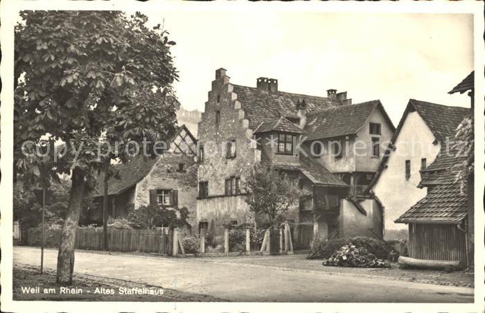 Weil am Rhein Altes Staffelhaus