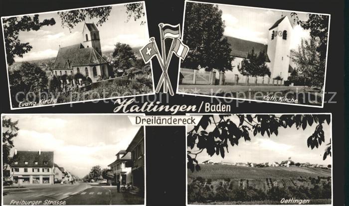 Haltingen Weil am Rhein BW Katholische Kirche oetlingen Freiburger Strasse