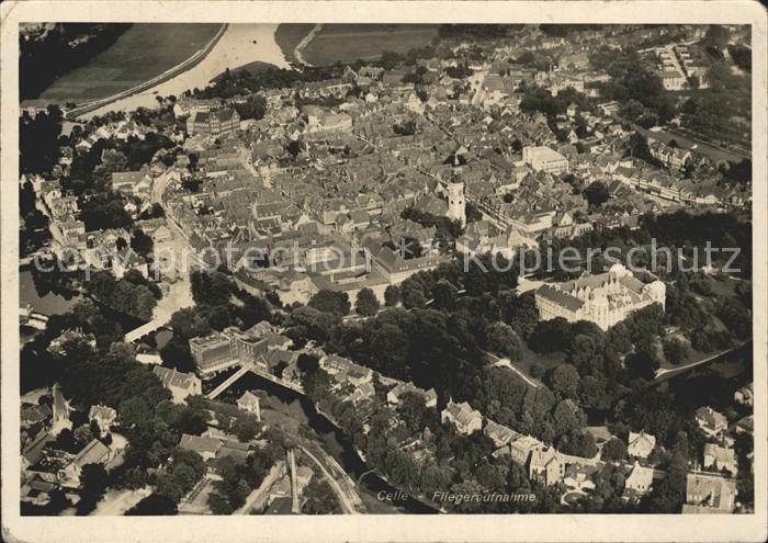 Celle Niedersachsen Fliegeraufnahme